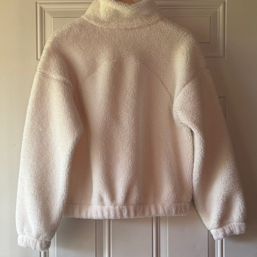 NWOT all in motion Woman’s Pullover Sherpa Fleece Half Zip - Picture 2 of 6